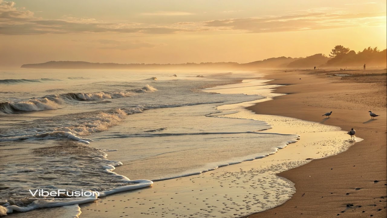 One Hour of Calming Waves and Nature Sounds for Pure Tranquility