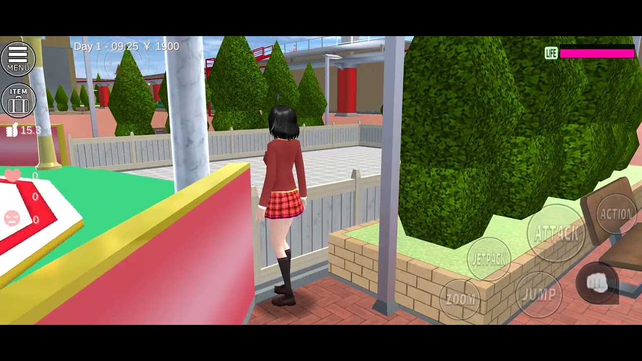 Sakura school simulator game 😄
