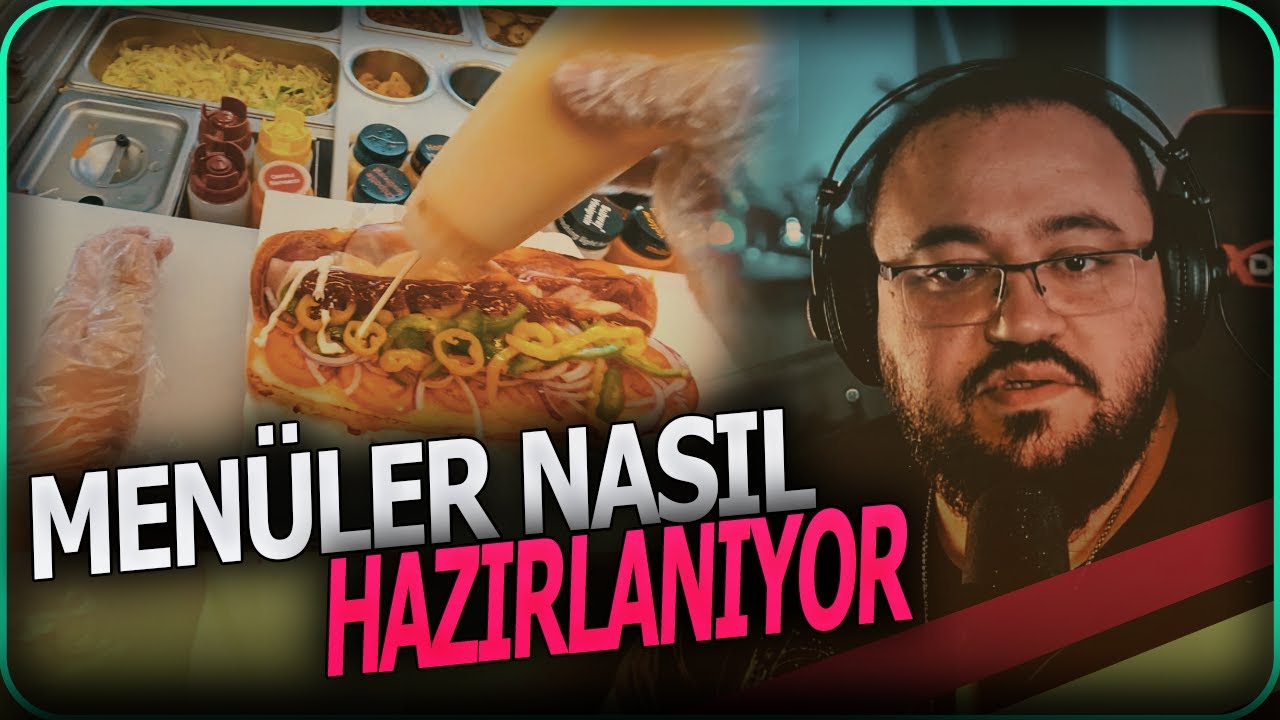 Jahrein Subway Ve McDonald's Menüleri Nasıl Hazırlanıyor