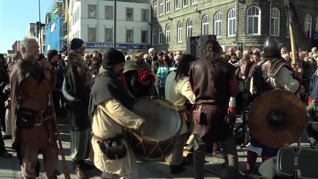 The launching of Draken Harald Hårfagre 13 of June 2012
