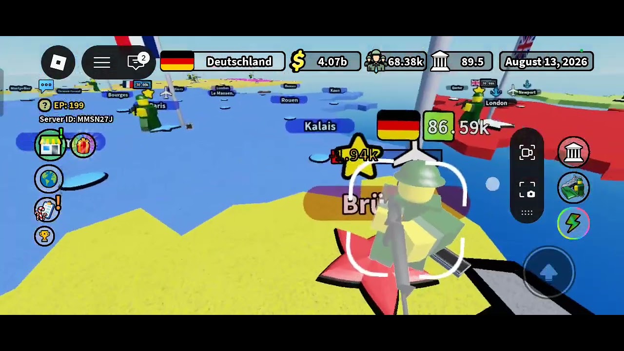 Ich erobere Europa. Spiel : Steuern sie Europa.