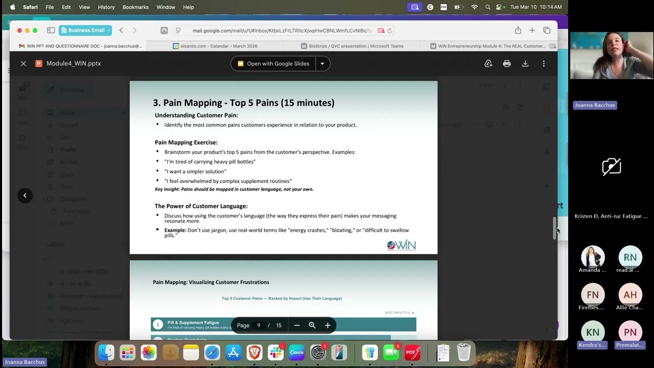 WIN Entrepreneurship Module 4 The REAL Customer