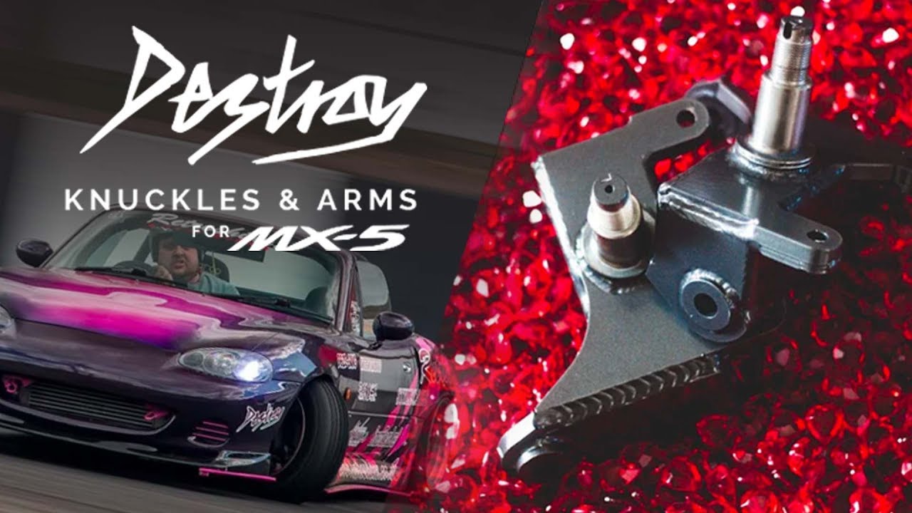 New Mazda MX5 drop knuckle and arms
