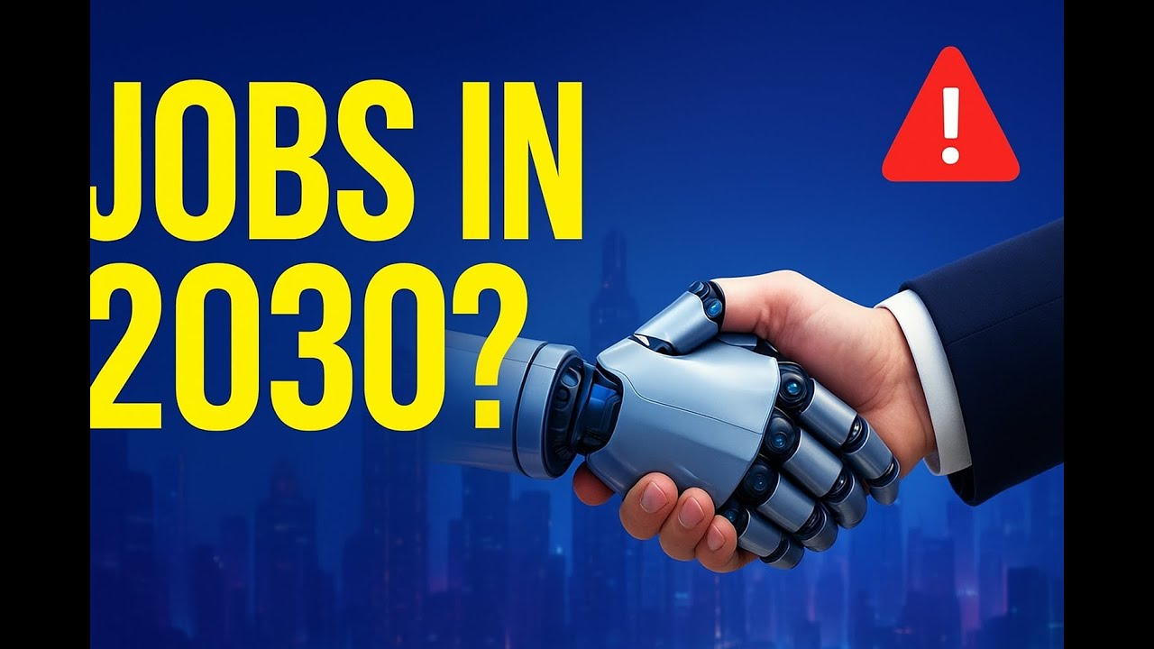 The Future of Jobs 2030: AI, Automation & New Careers Explained
