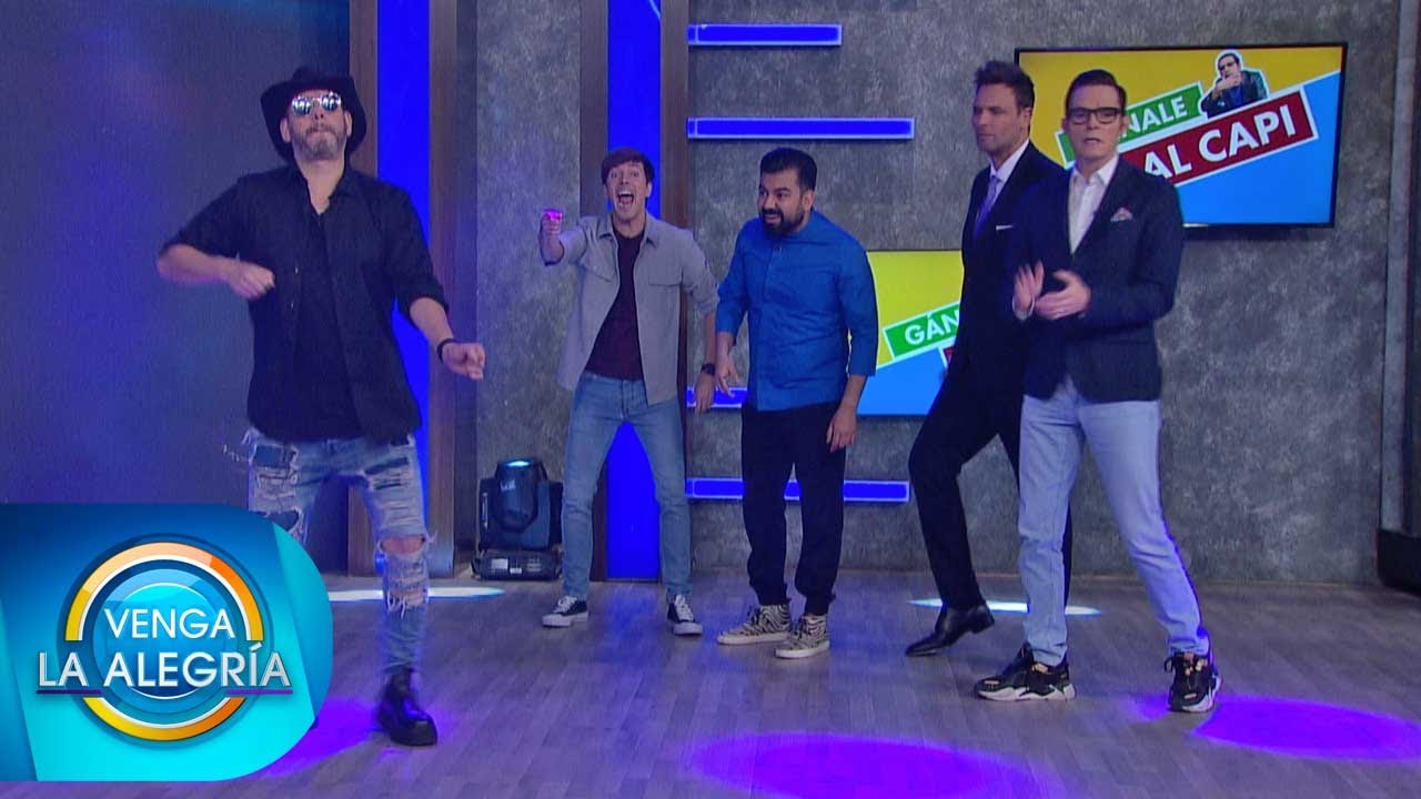 ¡Alan, de Magneto, sacó sus mejores pasos de baile en Gánale al Capi! | Venga La Alegría