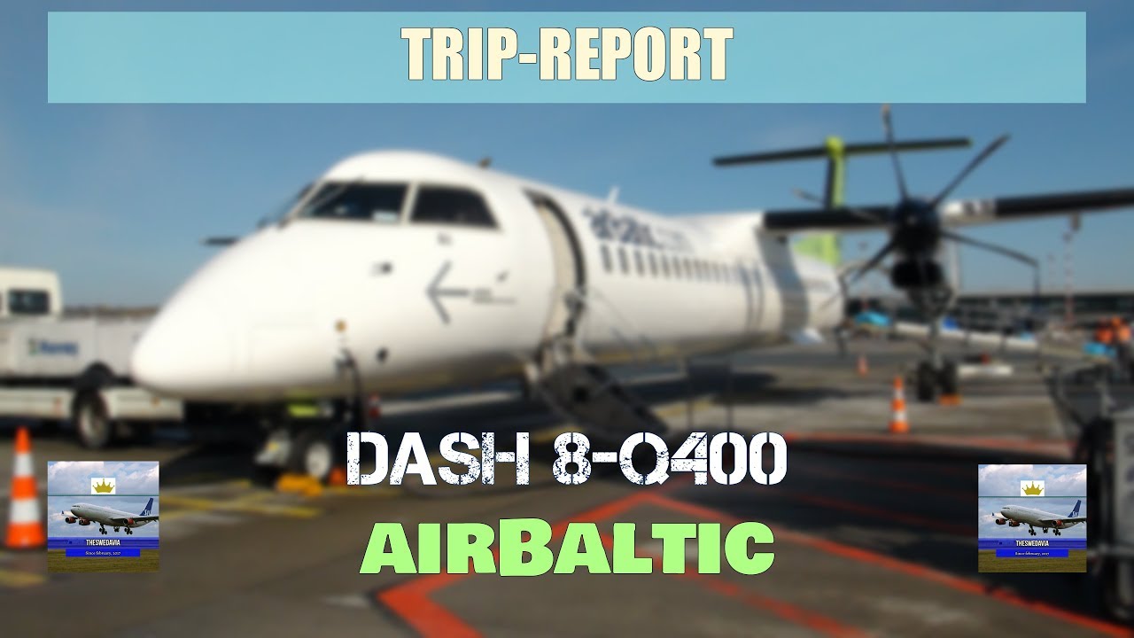 [TRIP-REPORT] BT102 | Stockholm - Riga | airBaltic | Dash 8-Q400