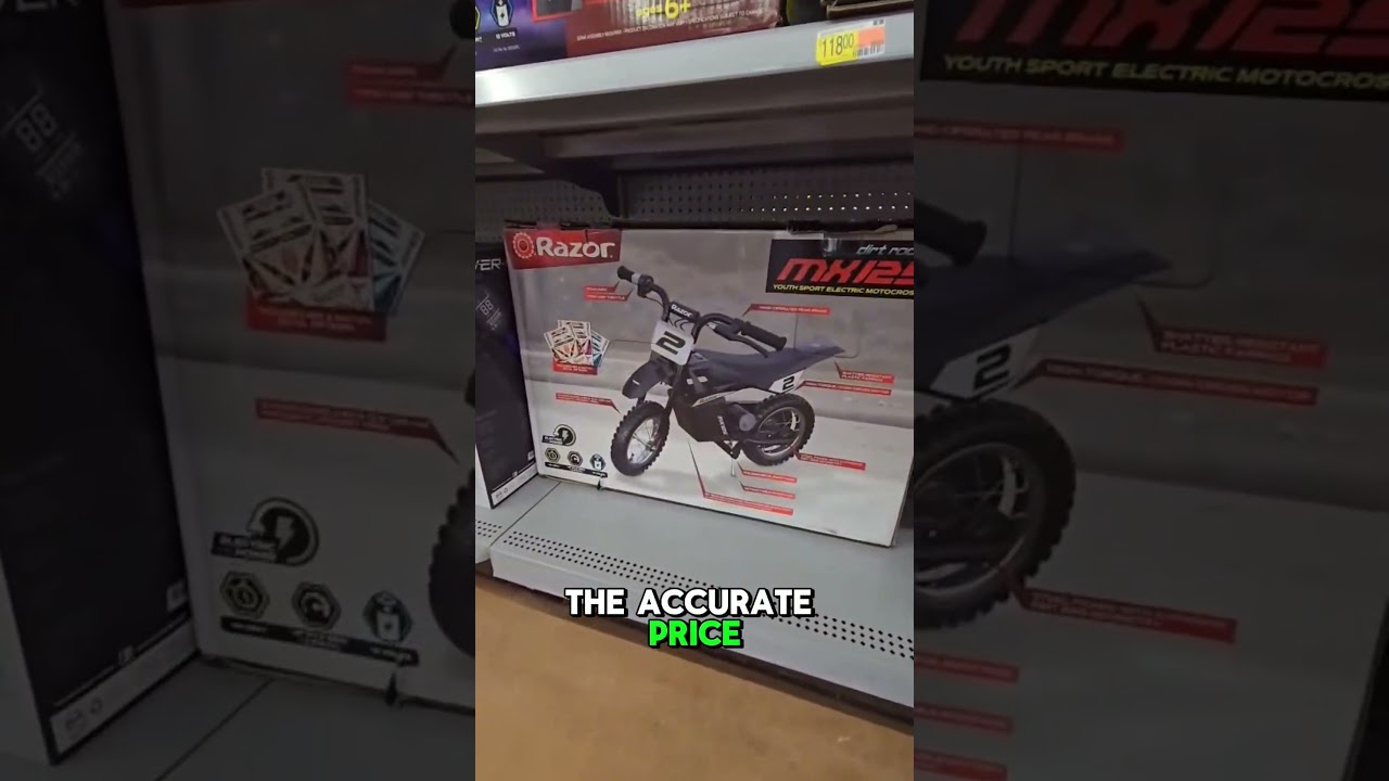 WALMART CLEARANCE ON RAZOR DIRT BIKE FOR $25😱