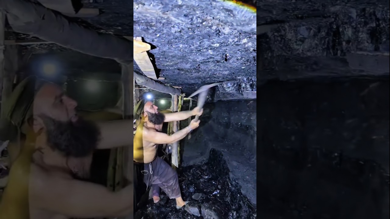 What Really Happens Inside a Coal Mine? 😱#shorts