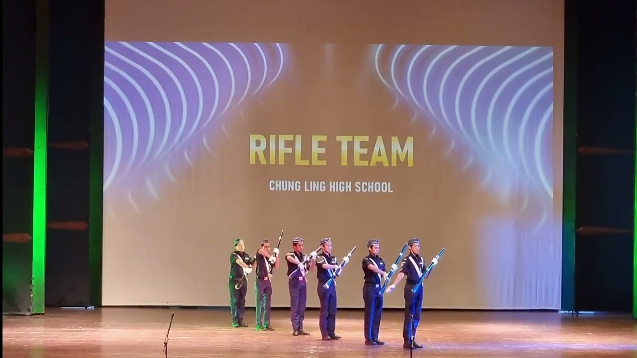 EPCOM Annual Concert 2025 CLHS Platoon - Riffle Drill Performance