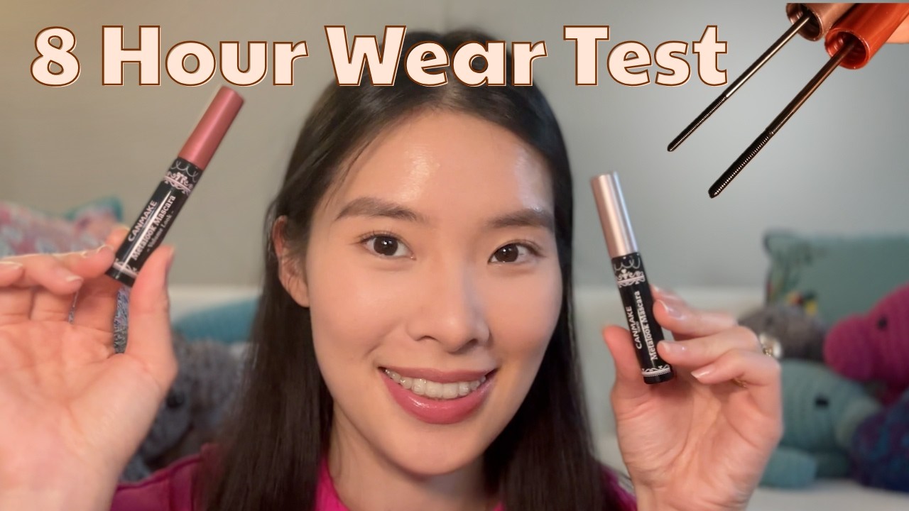 Found my New Favorite Asian Mascara | 8-Hour Wear Test | Canmake Metalook