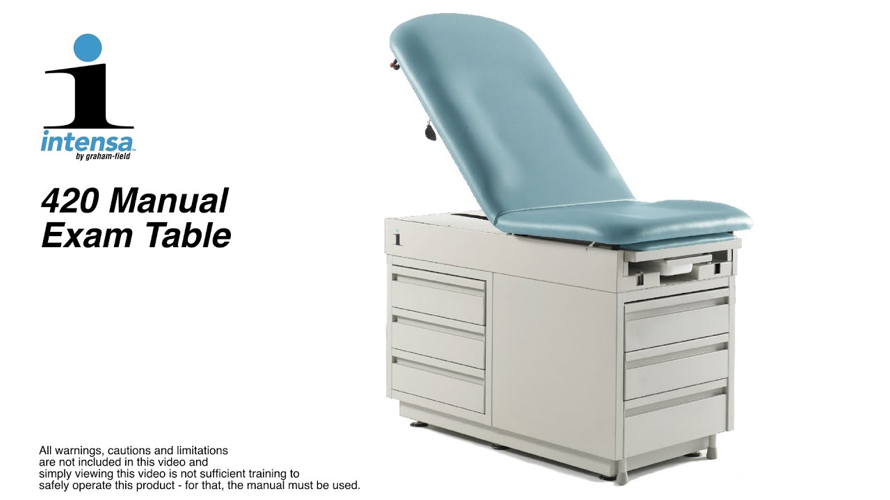 Intensa&trade; 420 Manual Exam Table