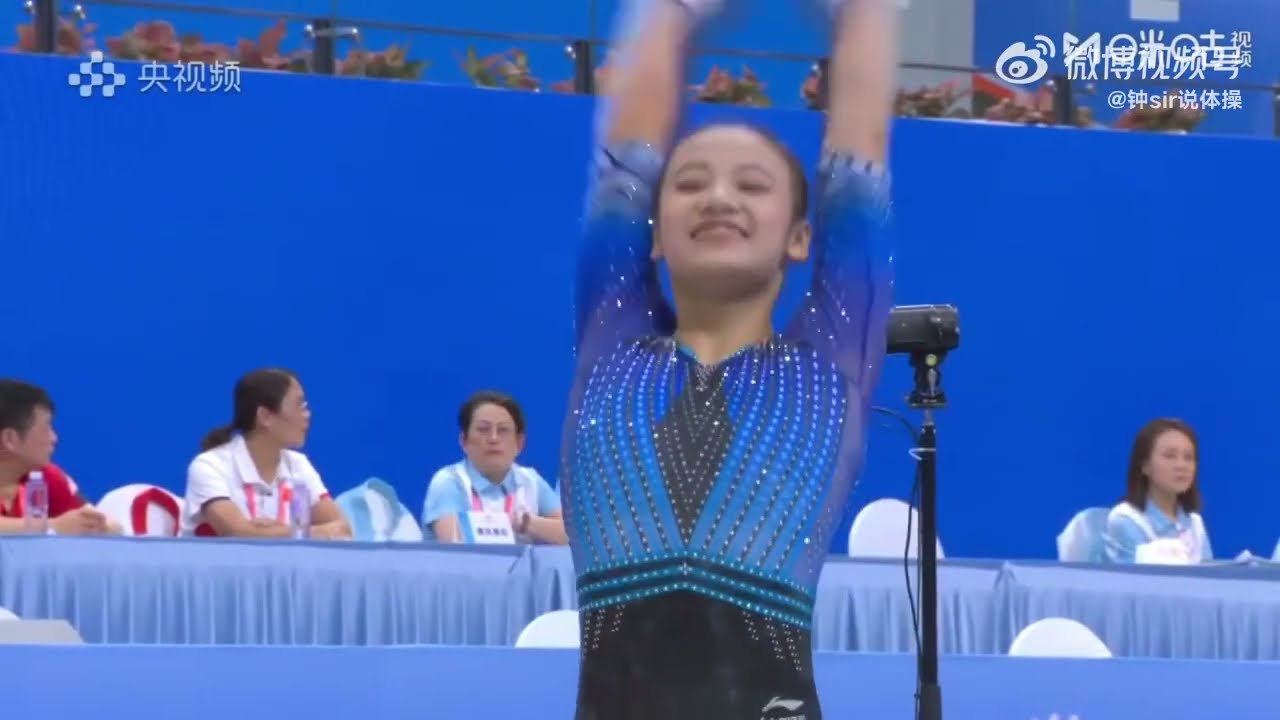 Qiu Qiyuan 2025 National Games All Around Final Uneven Bars 🥈