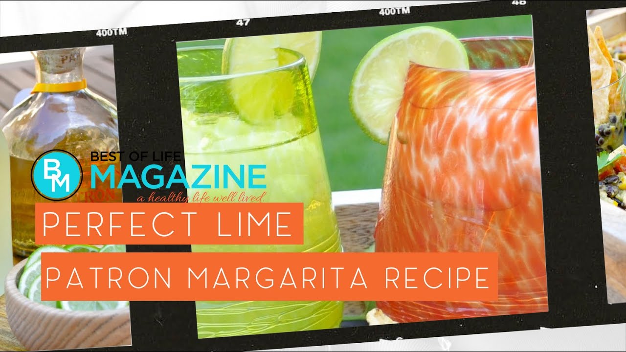 PERFECT LIME PATRON MARGARITA 🍹 | Happy Hour Cocktail Recipe