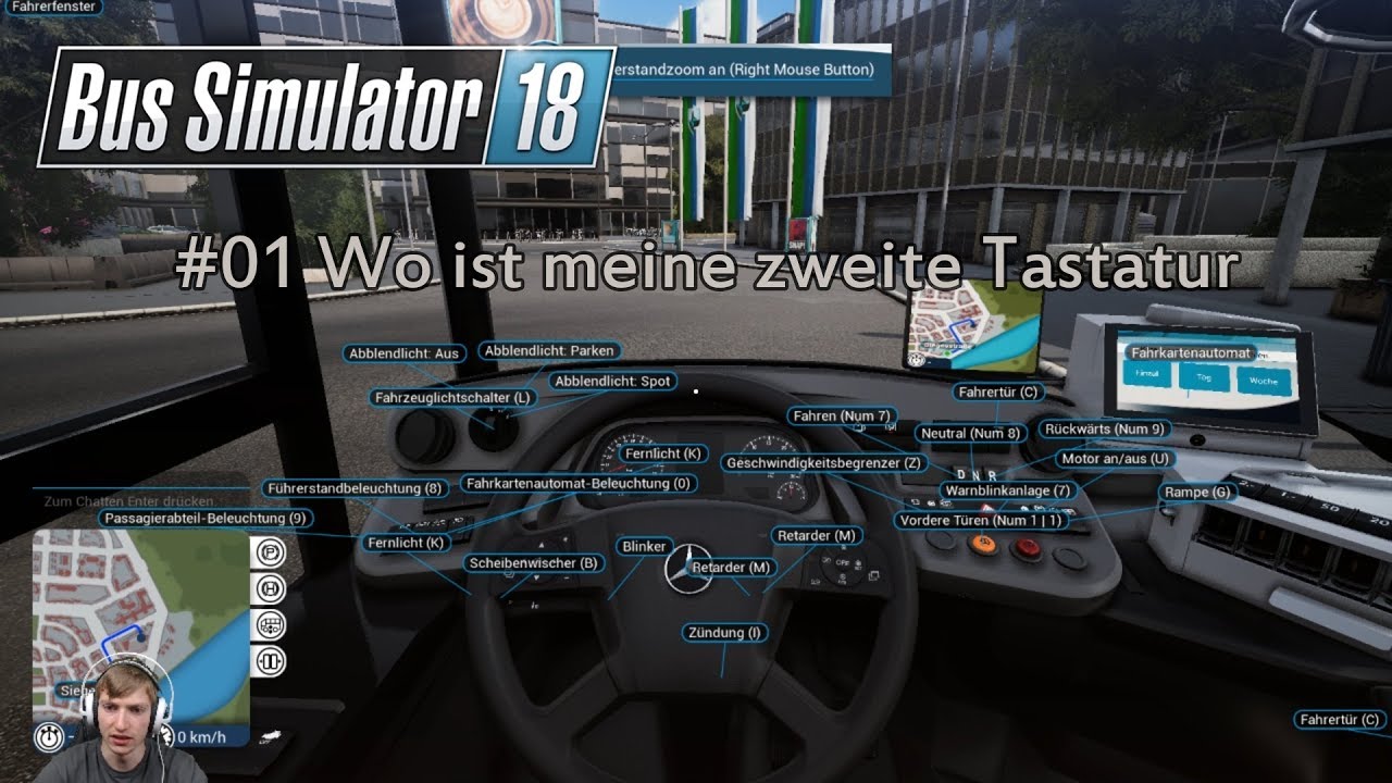 Bus Simulator 18 #01 // Das Chaos beginnt