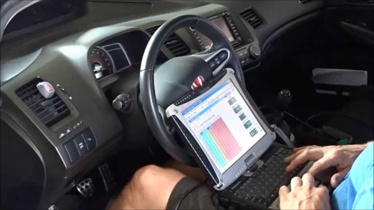 Dyno tuning 09 Civic Si with Hondata Flash Pro