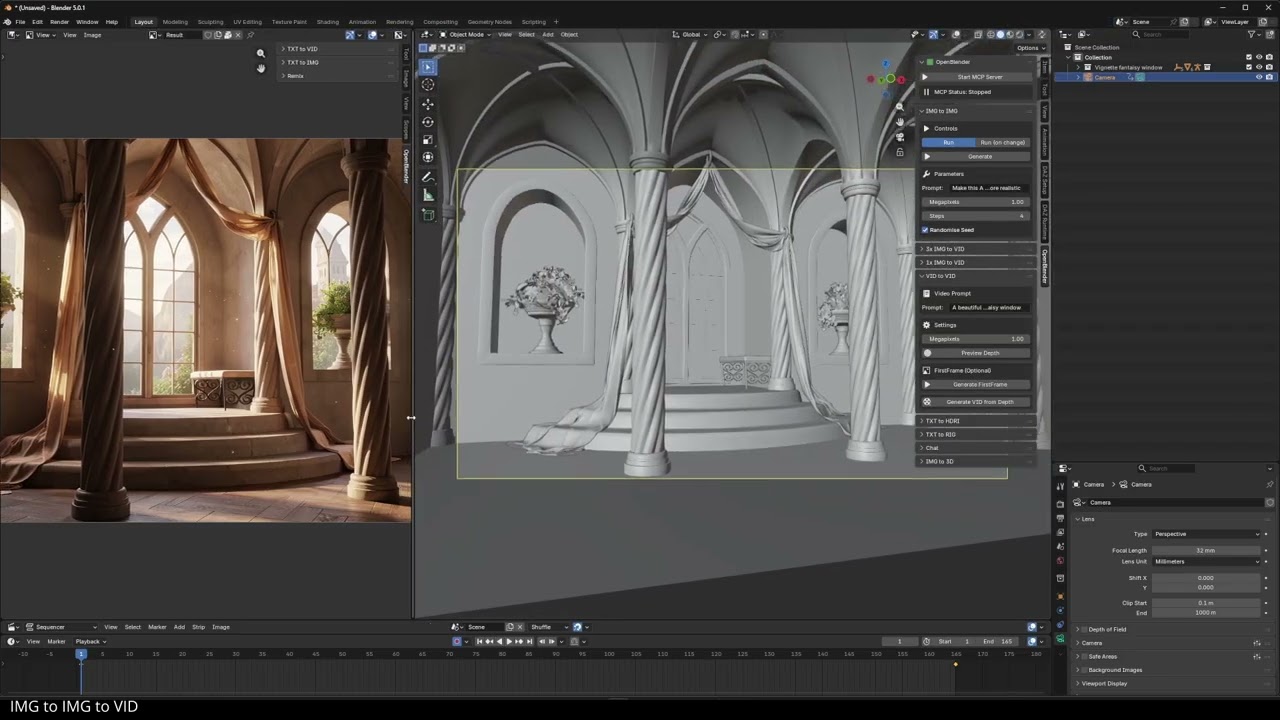 OpenBlender - VID/TEXT/IMG to VID (v0.36.1)