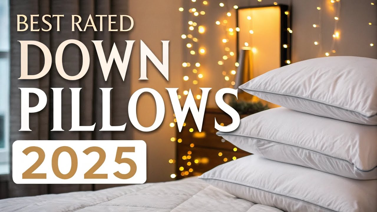 Top 5 Best Rated Down Pillows Reviews in 2025