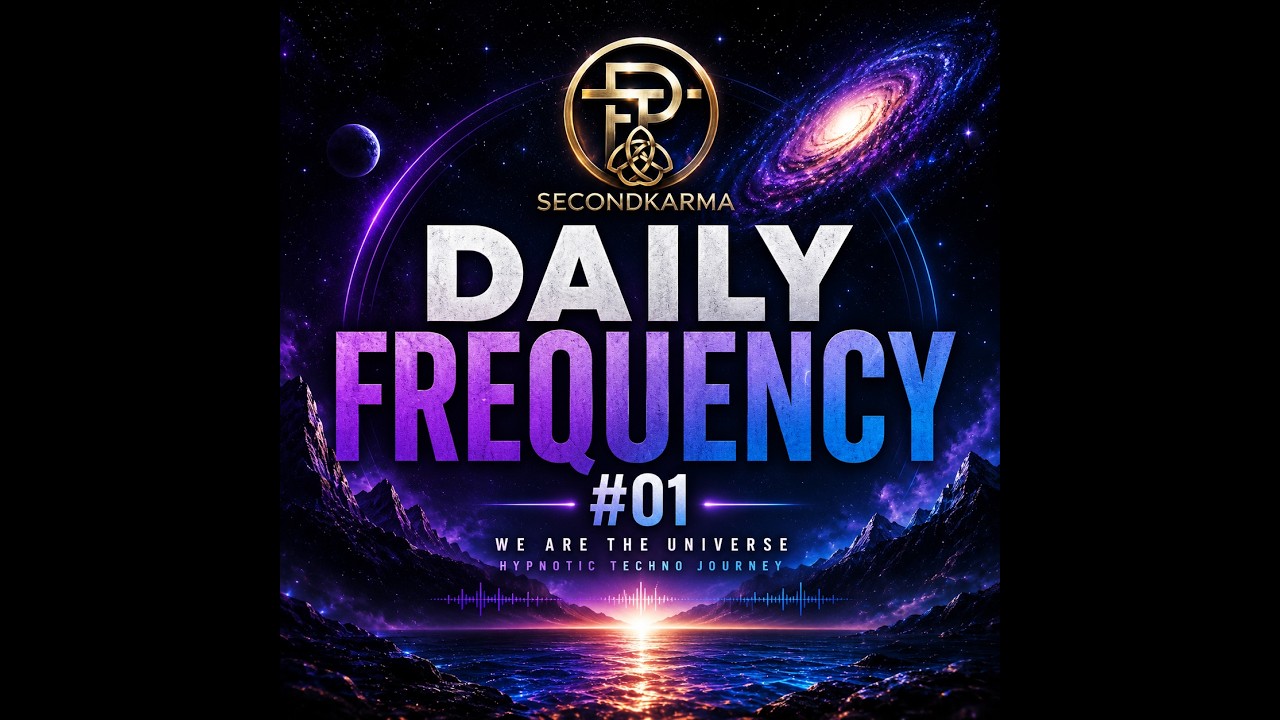 Daily Frequency #01 | We Are The Universe – Hypnotic Techno Journey