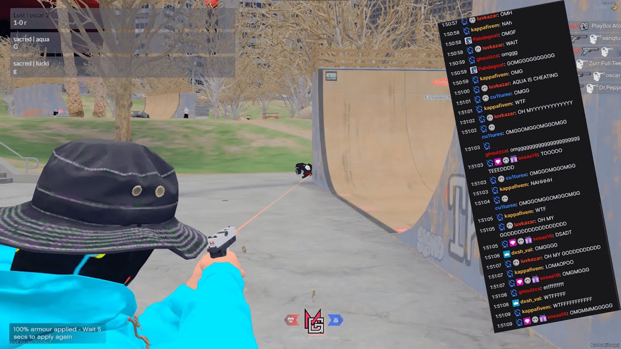 Aqua | FiveM Montage + Streamers Reactions