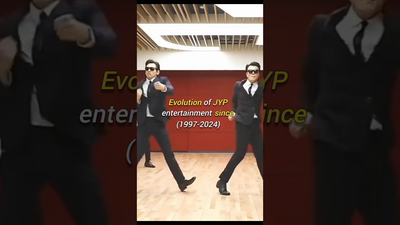 evolution of jyp entertainment (1997-2024) #jyp #rainoppa #2pm #got7 #straykids