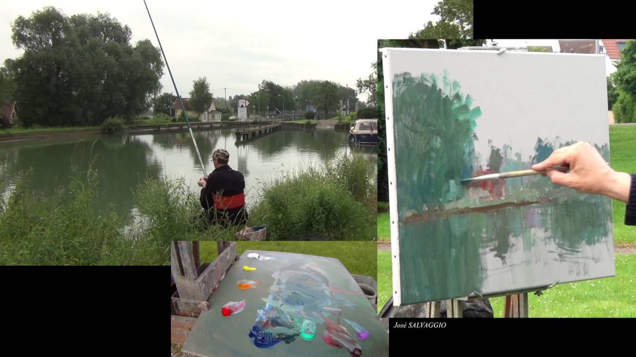 José SALVAGGIO plein air painting 41 Back in the past
