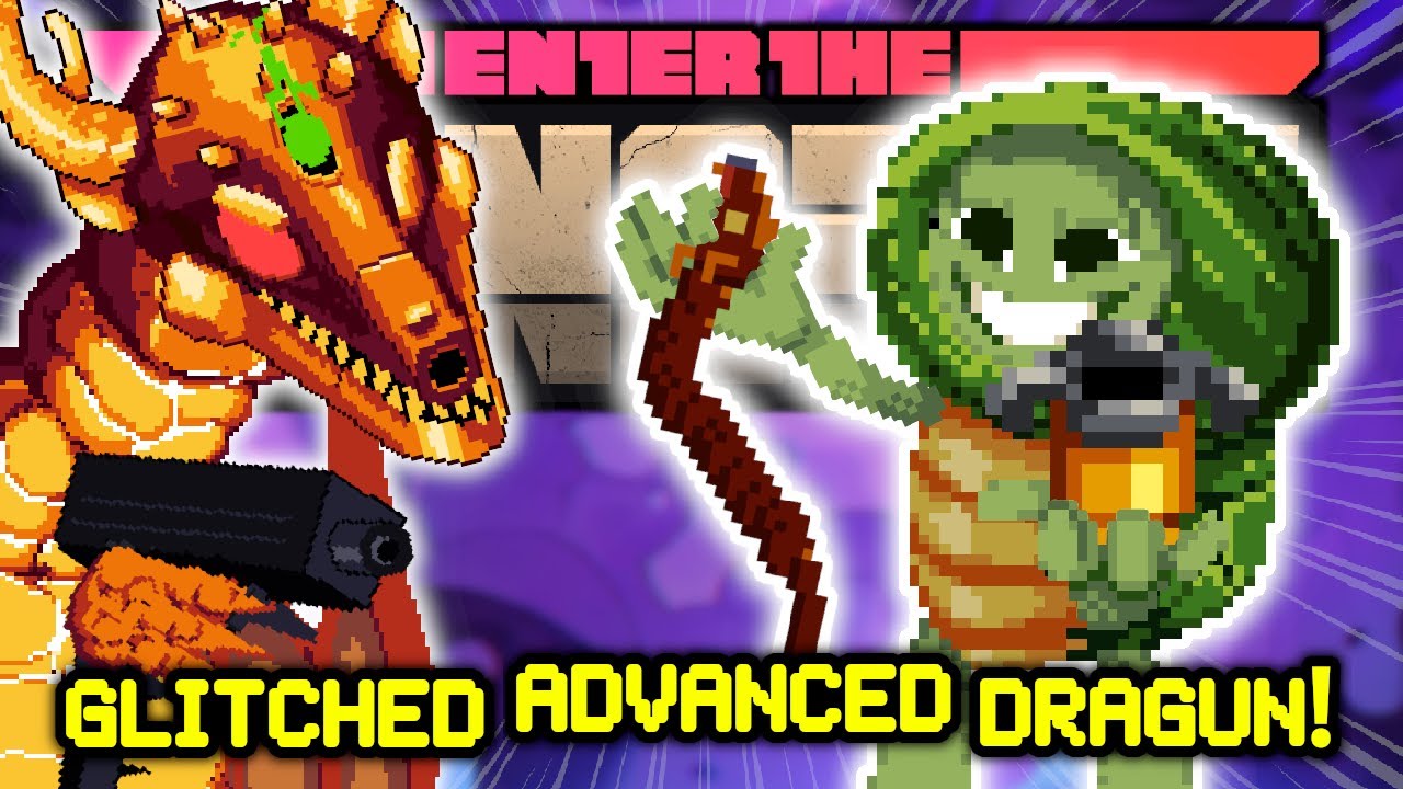 The GLITCH Advanced Dragun Is INSANE in Enter The Gungeon!