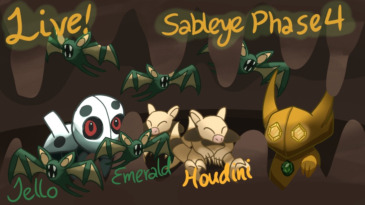 Live! Phase 4 for Sableye in Alpha Sapphire | Full Odds Shiny Hunting | KNG