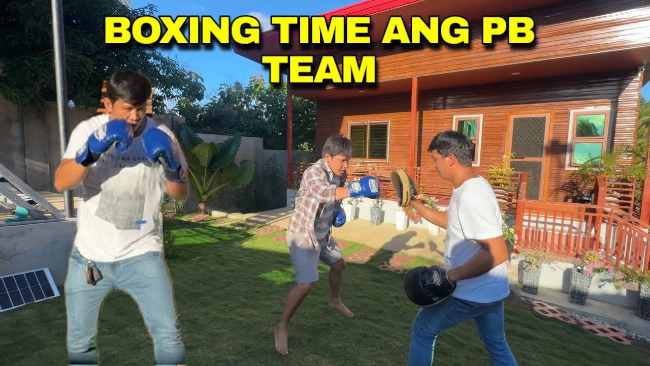 PB TEAM NAG TRAIN NG BOXING?