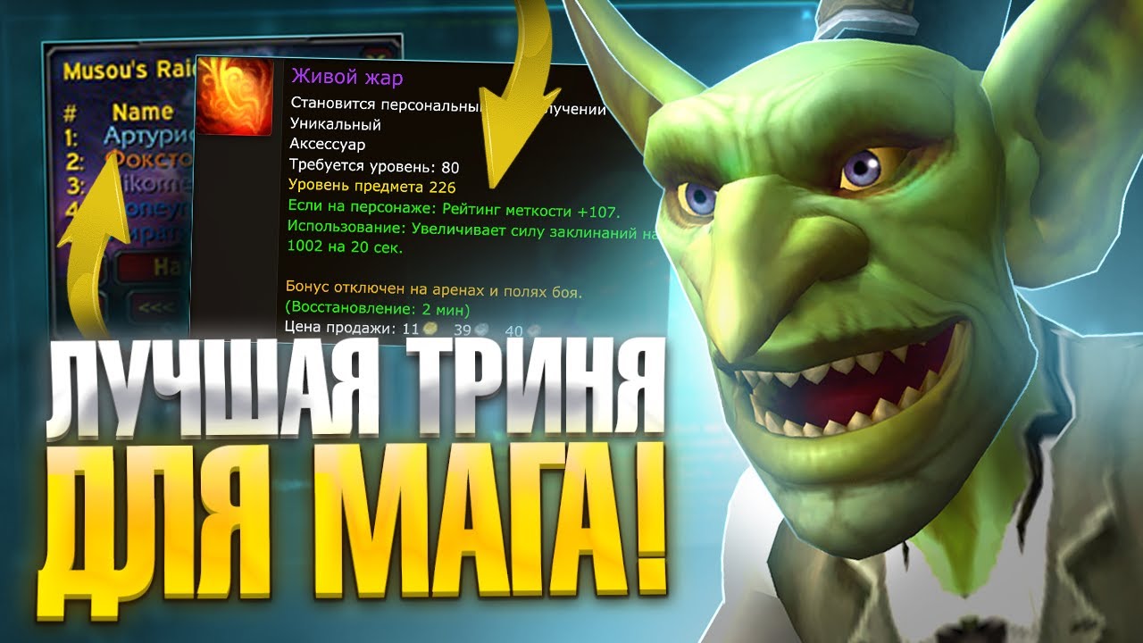 Я выбил Топ‑1 аксессуар на Фрост Мага на Neverest x3 — WoW Sirus