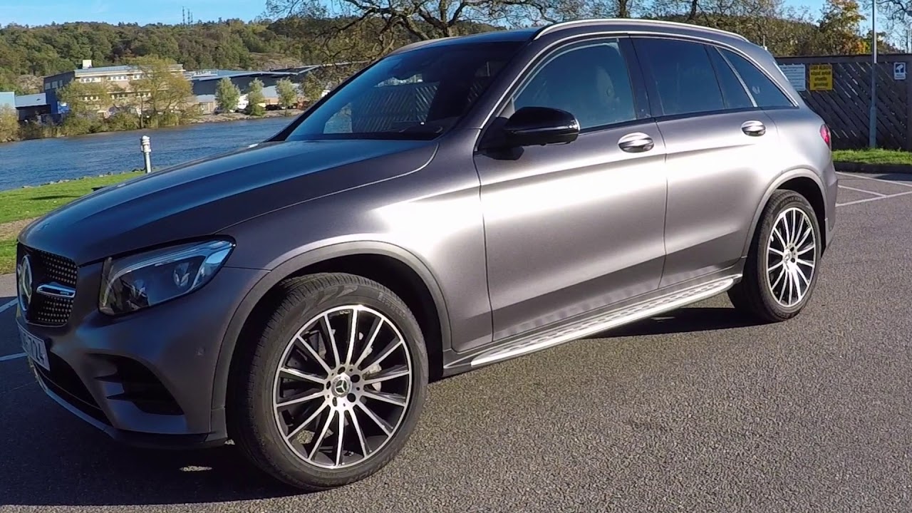 Fullwrap Mercedes GLC, Satin Dark Grey 3M