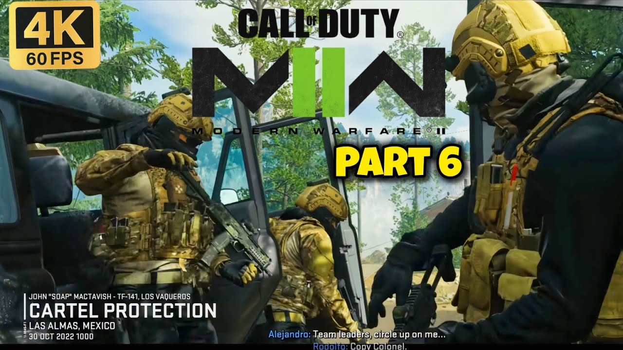 MODERN WARFARE II - НАПАДЕНИЕ НА ЗАЩИТУ КАРТЕЛЯ В МЕКСИКЕ | Реалистичная графика ULTRA, геймплей ...