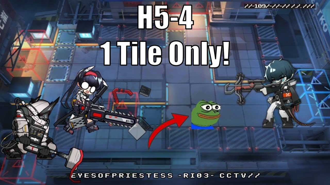 [Arknights] H5-4 - 1 Tile Only