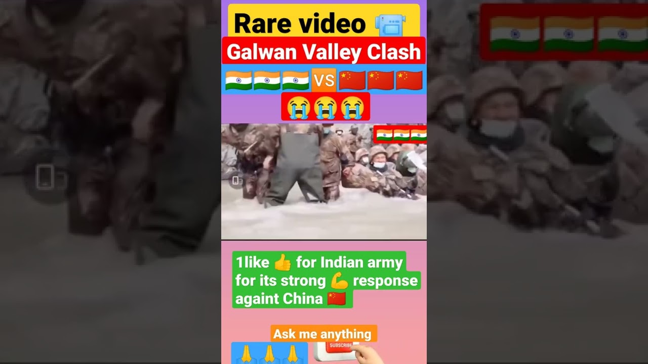galwan valley rare video