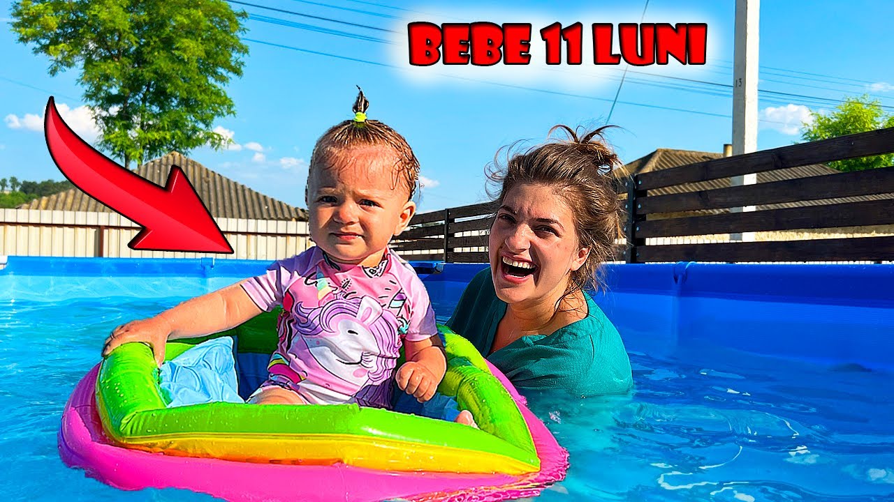 MELLA PRIMA data In PISCINĂ / Reacția ei😄