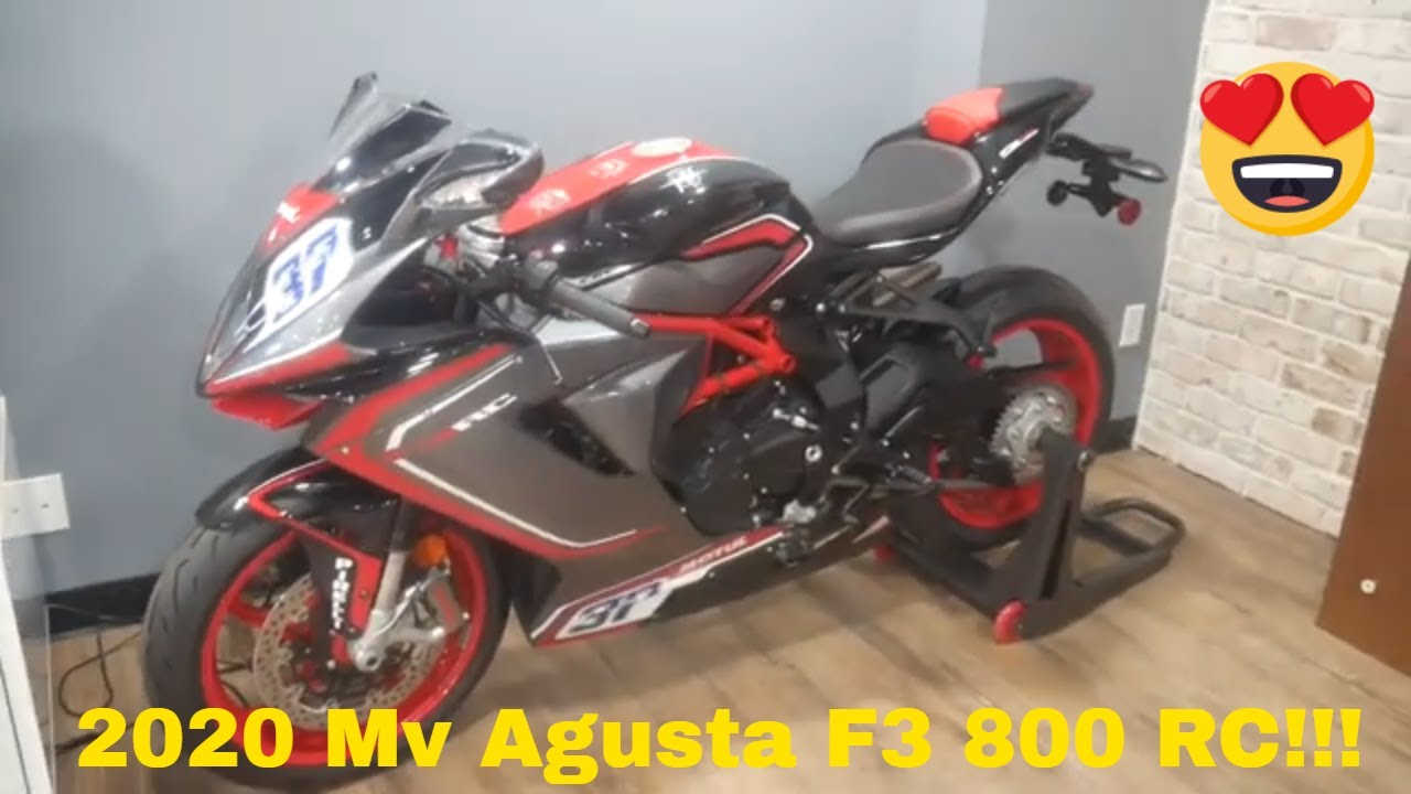 A first look at the 2020 Mv Agusta F3 800 RC!!!