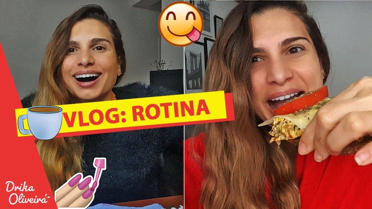 VLOG SEXTA-FEIRA, CAF&Eacute; DA MANH&Atilde;, ALMO&Ccedil;O, CHAZINHO, UNHAS... | Drika Oliveira