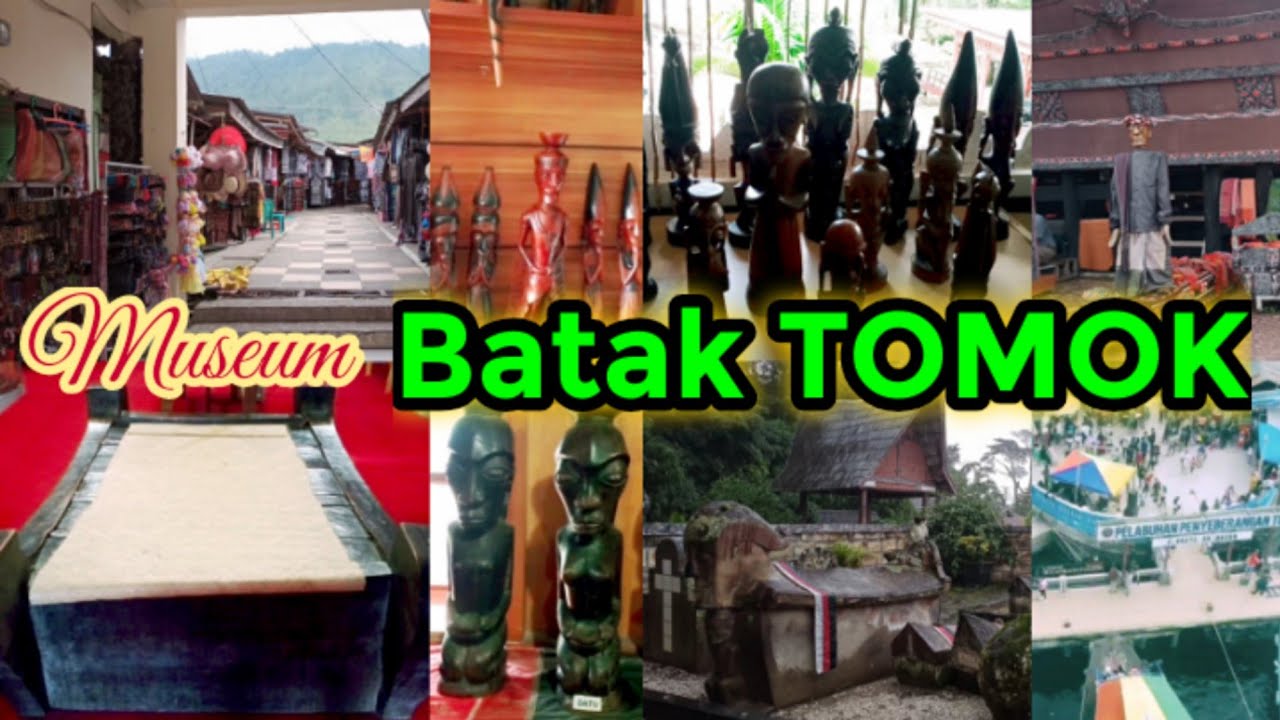 Berkunjung Ke Museum BATAK TOMOK - Pasar Souvenir, Makam SIDABUTAR, & Patung SIGALE - GALE
