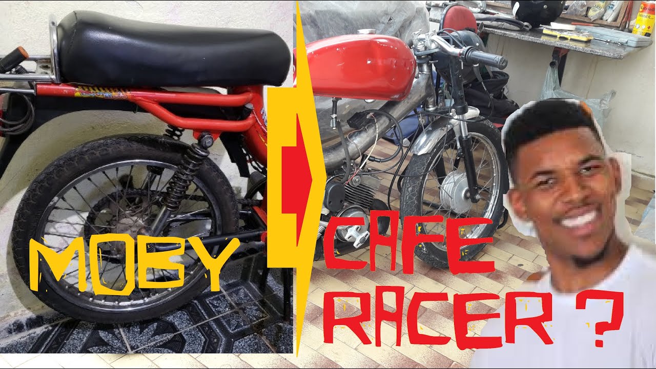 Mobilete cafe racer (Últimos ajustes e teste) Será que funciona?