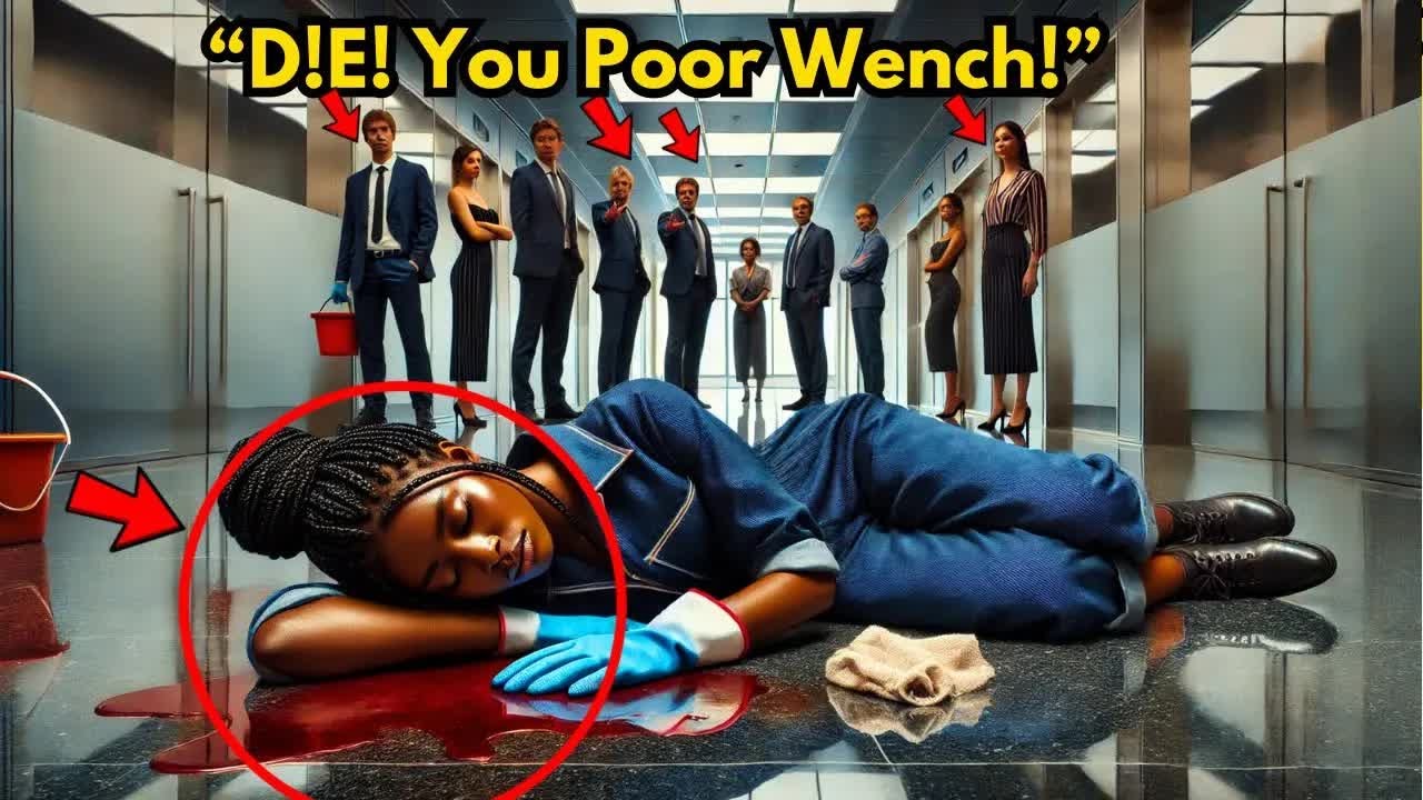 The Janitor Everyone Bull!ed Turned Out To Be The CEO’s Missing Daughter!”