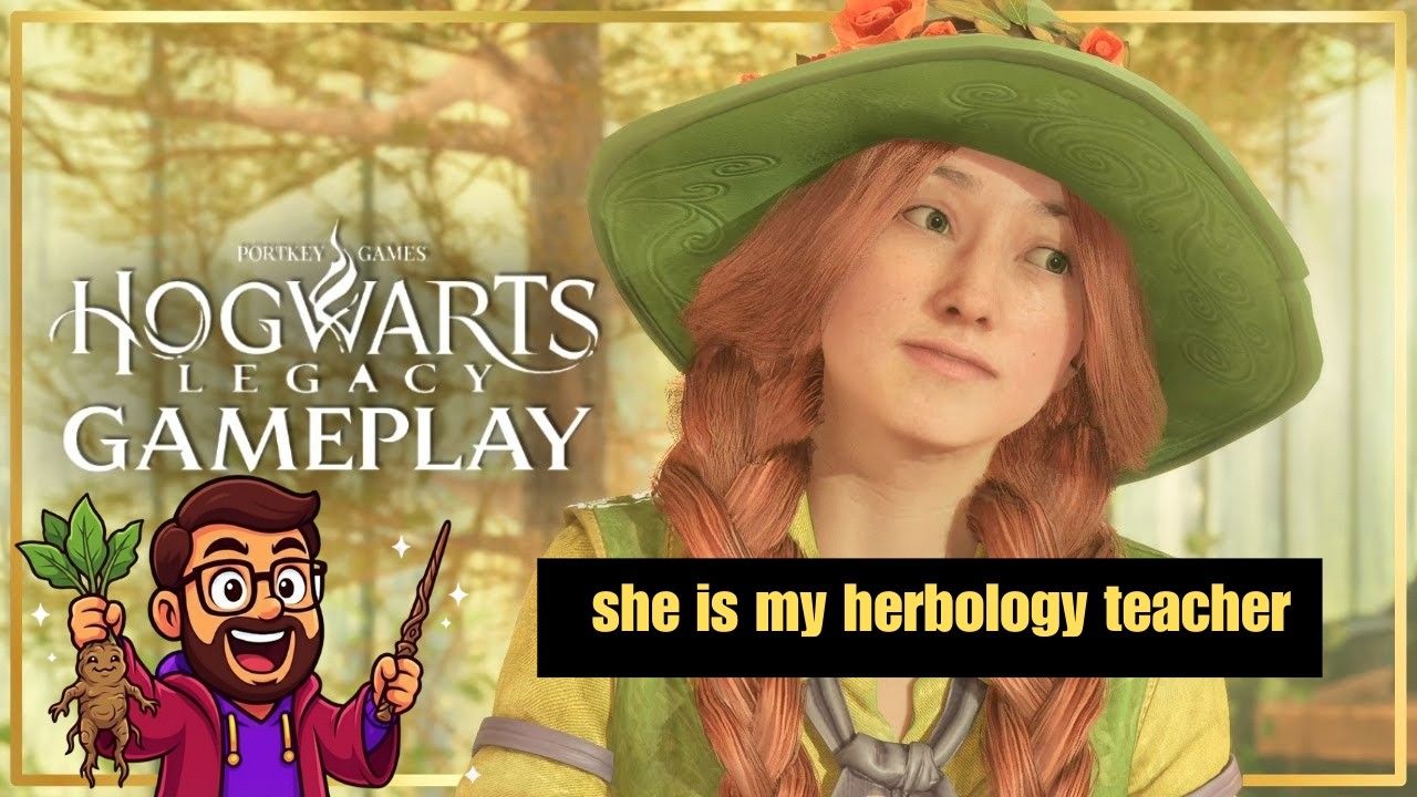 First Day At Herbology Class | Part - 5 | Hogwarts Legacy | Genz Gaming