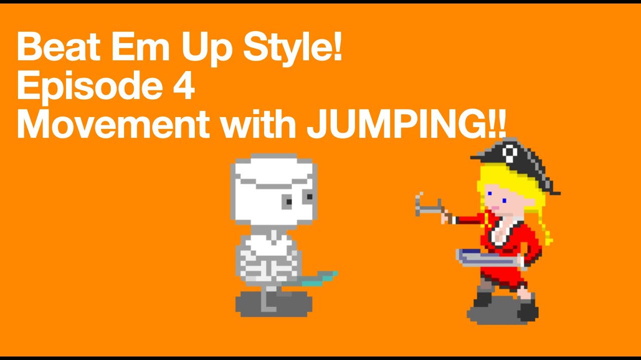 Учебник Unity: стиль Beat Em Up — Эпизод 4 — Движение, часть 2: Прыжки персонажей