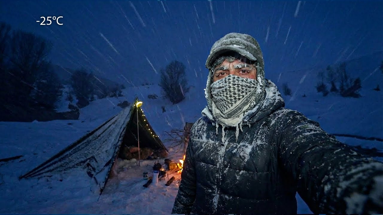 I Couldn’t Believe It… The Cold Nearly Paralyzed Me... Snow campaign