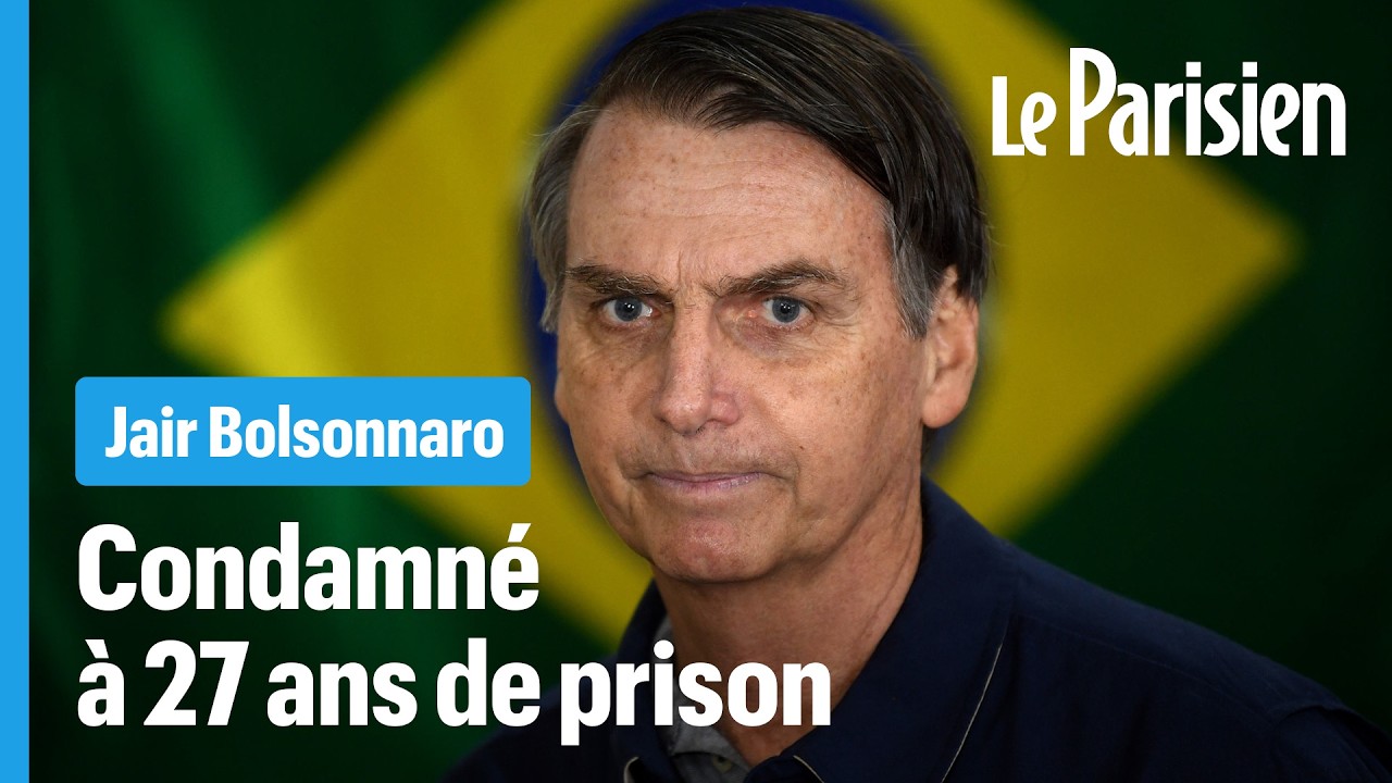 « L'histoire jugera » : 27 ans de prison pour l'ancien président du Brésil