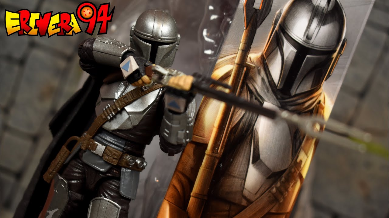 Star Wars Black Series THE MANDALORIAN BESKAR ARMOR Figure Review