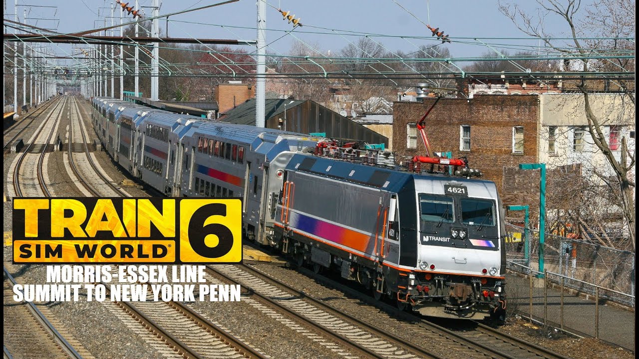 Morning Express to Manhattan | NJ Transit ALP-46 Summit → New York Penn | TSW 6