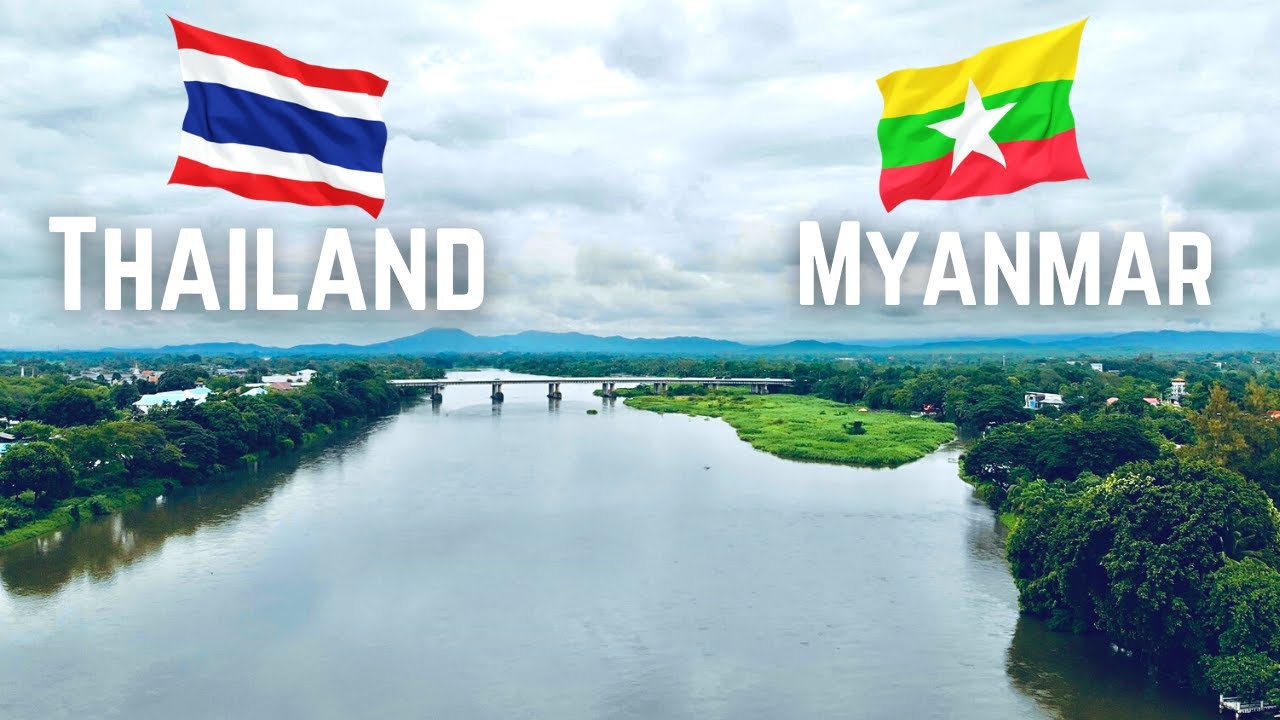4K Between Thailand & Myanmar - Discover Mae Sot and Tak Province 4K | Мае Сот и провинция Так