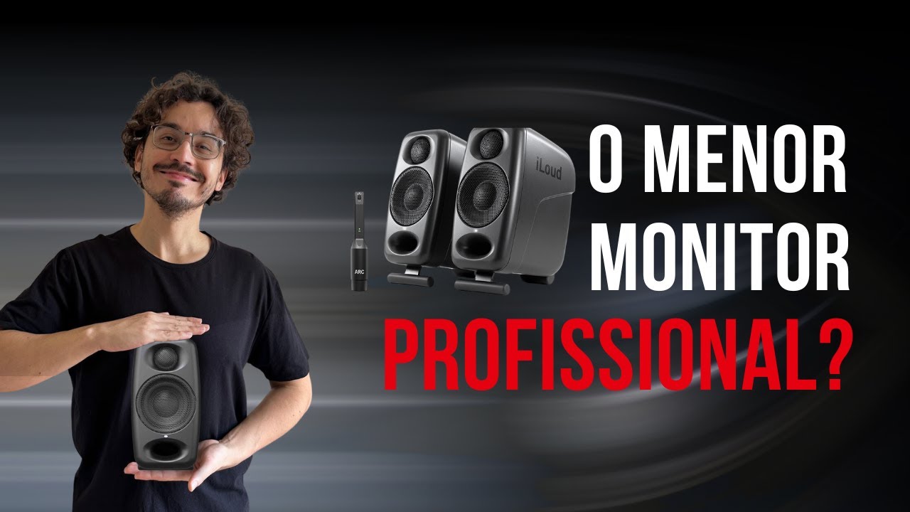 O MENOR monitor profissional do mundo agora mais PRO ainda? Iloud Micro Monitor Pro - IK Multimedia