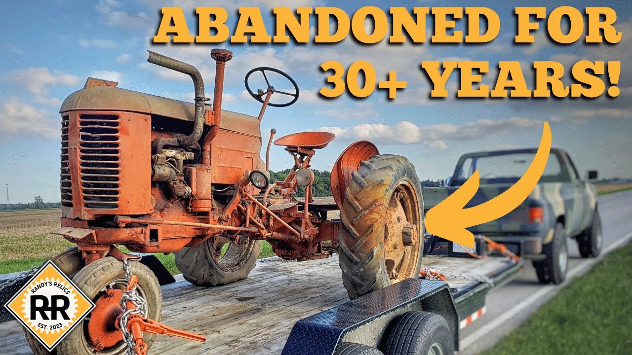 WILL IT RUN?!? 1947 JI Case Tractor With Stuck Engine