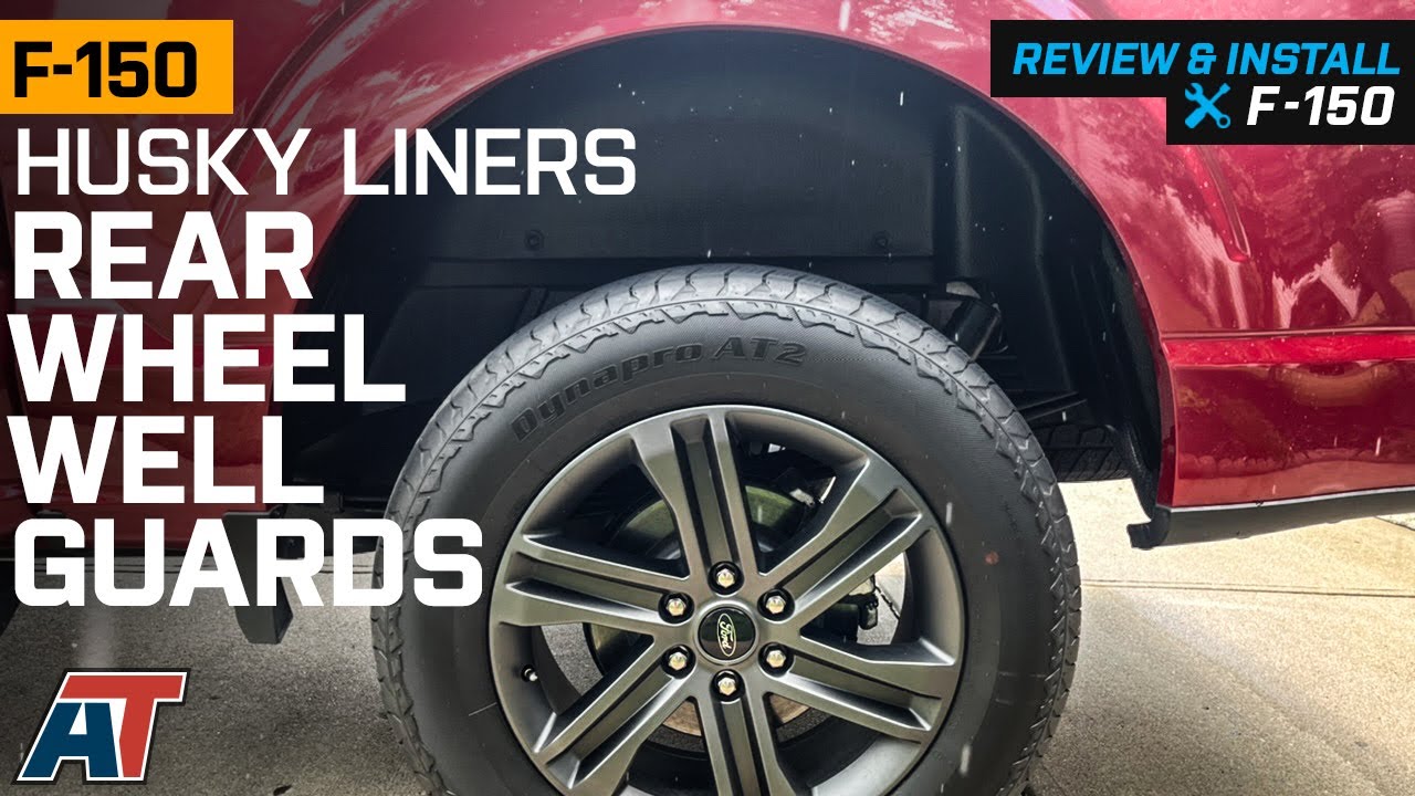 2021-2023 F-150 Husky Liners Rear Wheel Well Guards; Black Review & Install