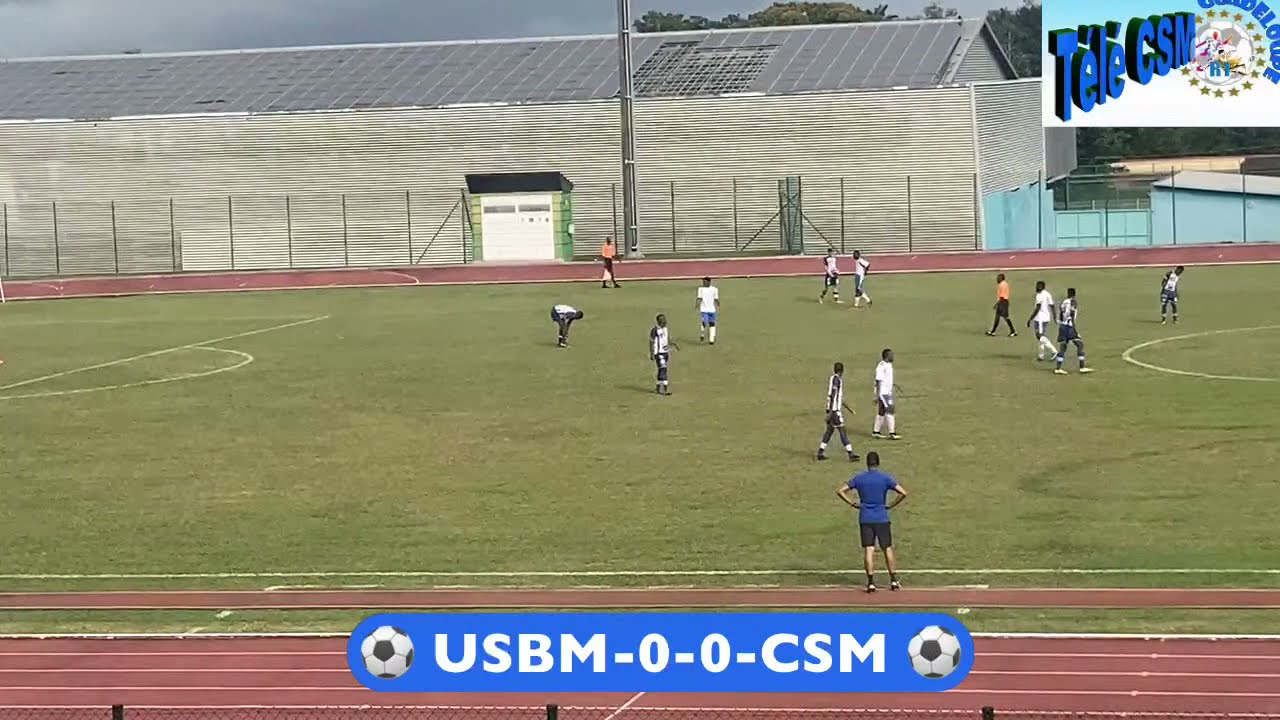 ⚽️ C'était en Direct: Le -CSM- l'emporte 2 à 1 face à l'-USBM- (6è journée de R1 en -Guadeloupe-)⚽️